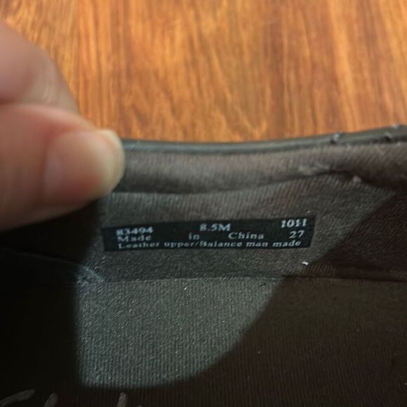 NEW Clarks bendables leather suede shoe size 8.5 gray - Picture 4 of 6